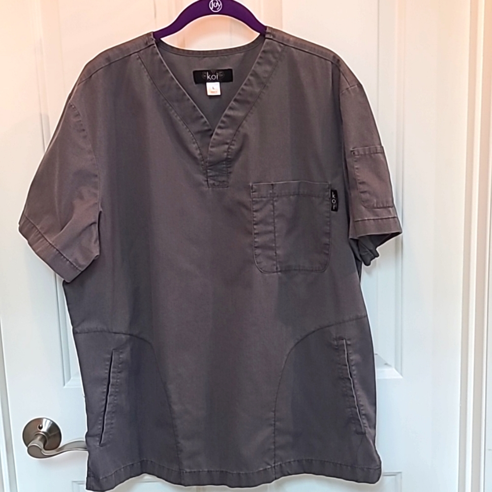 KOI medical scrubs top